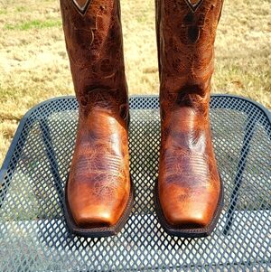 Cody James Men Distressed Leather Cowboy Boots Sz 11D